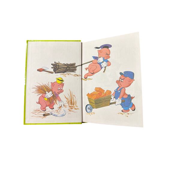 Walt Disney's Three Little Pigs World of Reading Hardcover Book - Picture 5 of 10